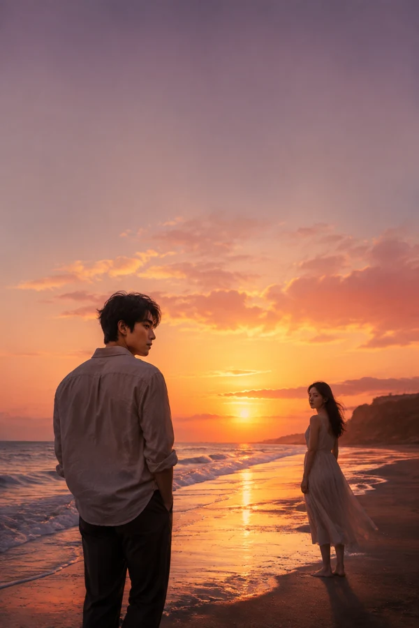 逆光长街海报